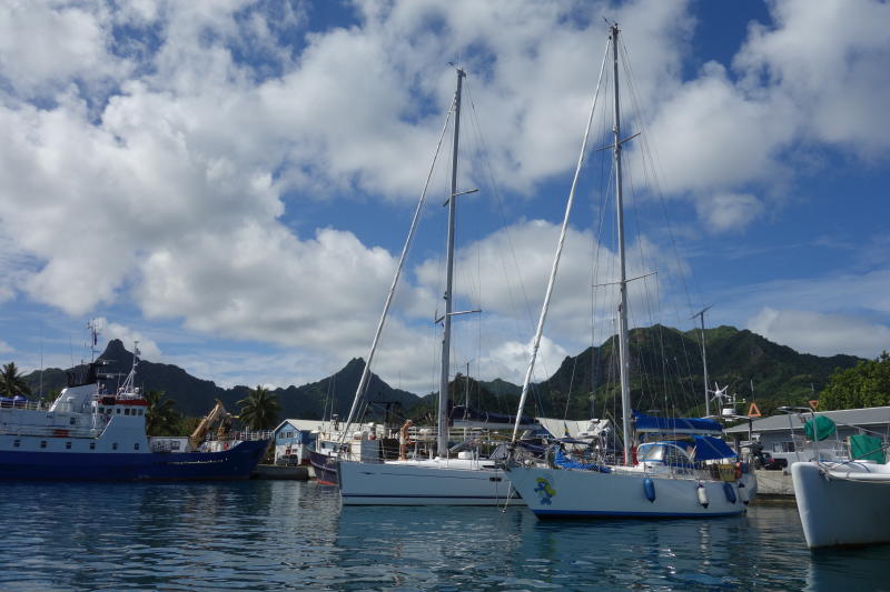 Avatiu Harbour, Rarotonga, Cook Islands